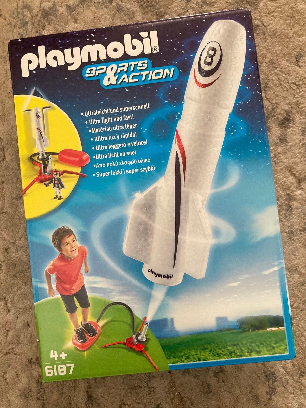 Playmobil 6187 Sports & Action Ultra Light raket (new), Complete set, Overige typen, Nieuw, Ophalen of Verzenden