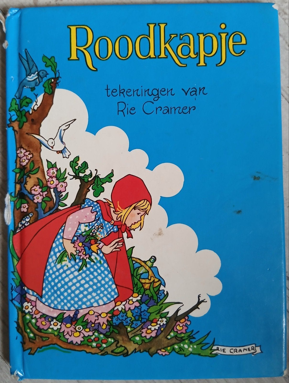 Roodkapje - Tekeningen van Rie Cramer, Ophalen of Verzenden, Gelezen, Rie Cramer