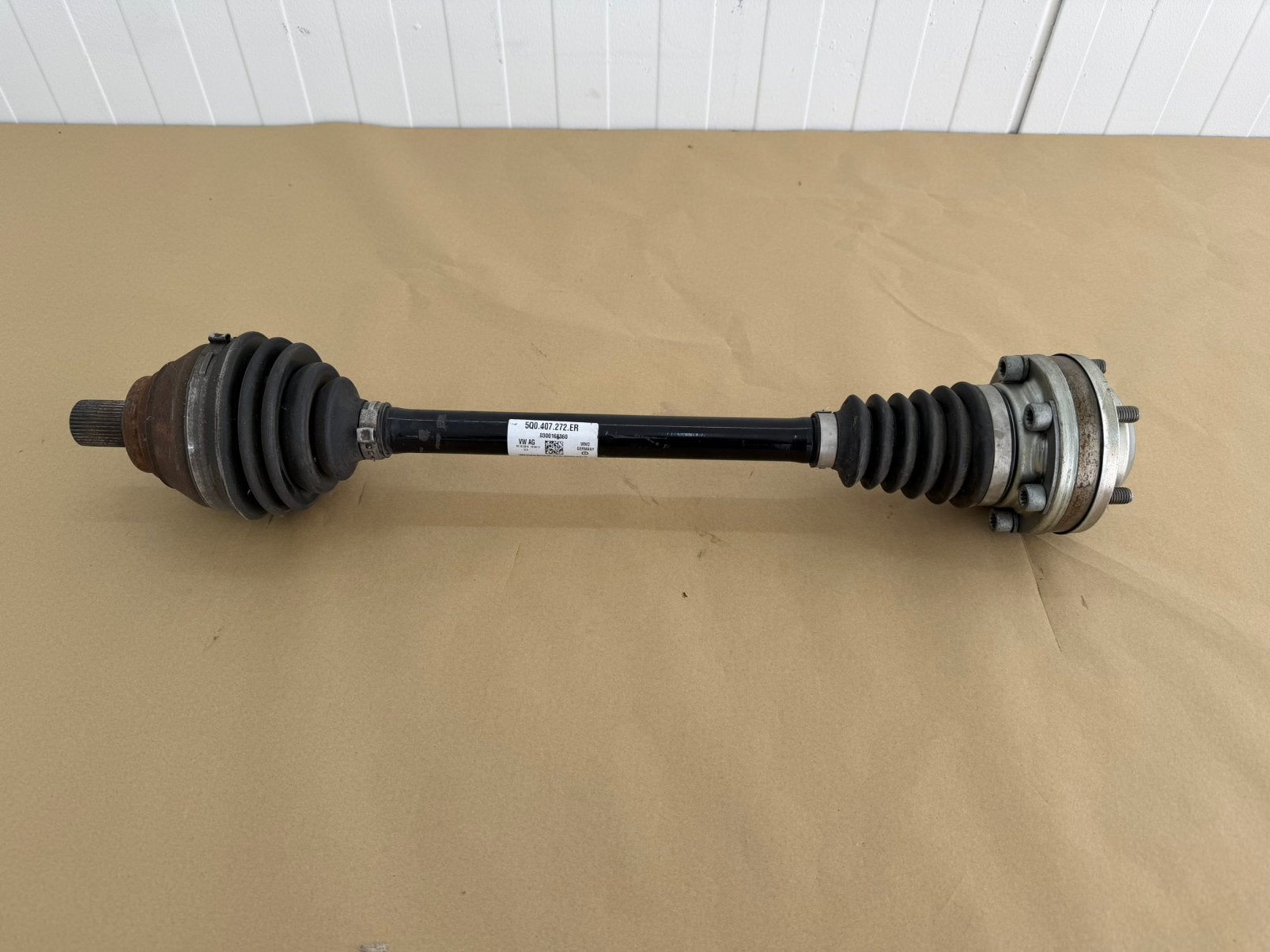 VW Golf 7.5 aandrijfas 5Q0407272ER, Auto-onderdelen, Ophalen, Gebruikt, Volkswagen