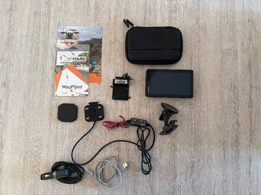 Garmin Zumo XT incl. div. accessoires, Motoren, Accessoires | Navigatiesystemen, Zo goed als nieuw, Ophalen of Verzenden