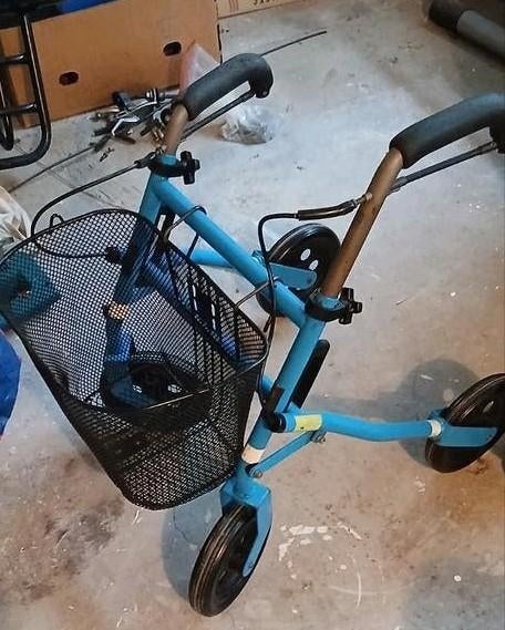 Rollator voor kleine mensen, Diversen, Rollators, Ophalen, Opvouwbaar, Zo goed als nieuw