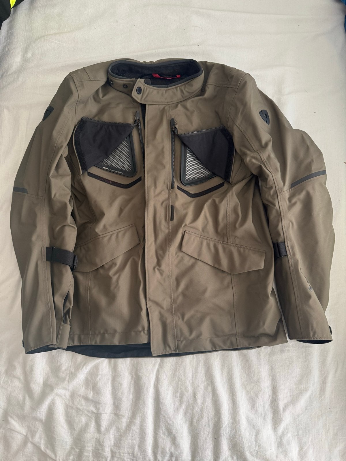 REV'IT! Trench Gore-Tex Textiel Motorjas - Maat L, Ophalen of Verzenden, Tweedehands, Heren, Jas | textiel