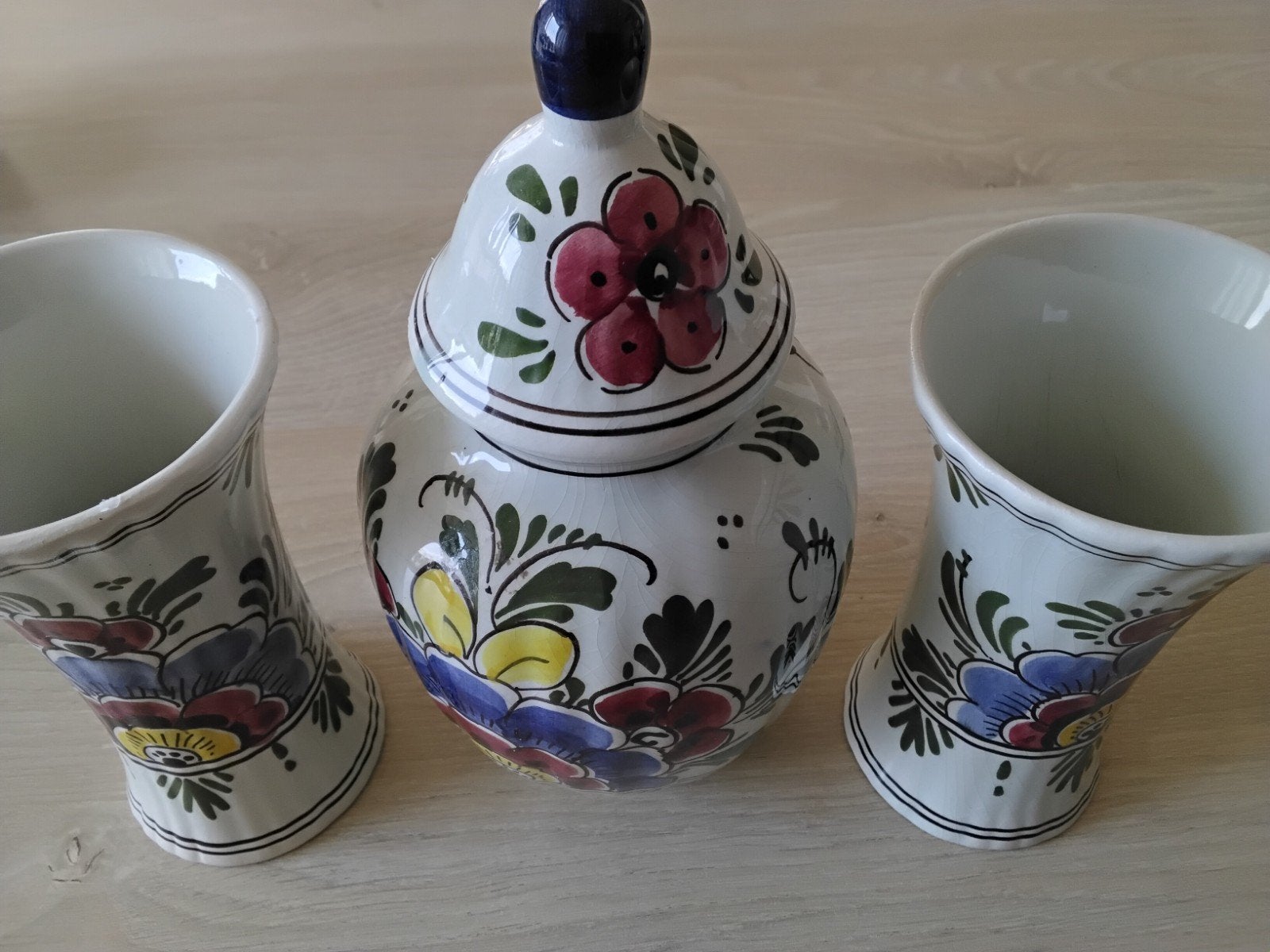 delfts 3 dlg kastset, Antiek en Kunst, Ophalen of Verzenden