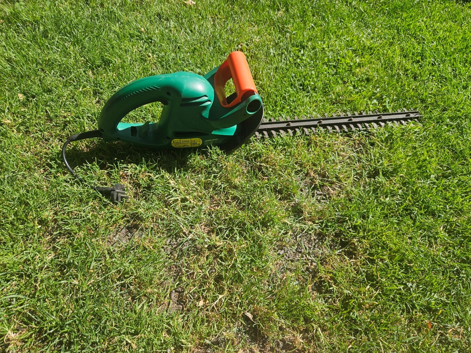 Groene Black&Decker heggeschaar!, Ophalen, Zo goed als nieuw, Elektrisch, Black and Decker