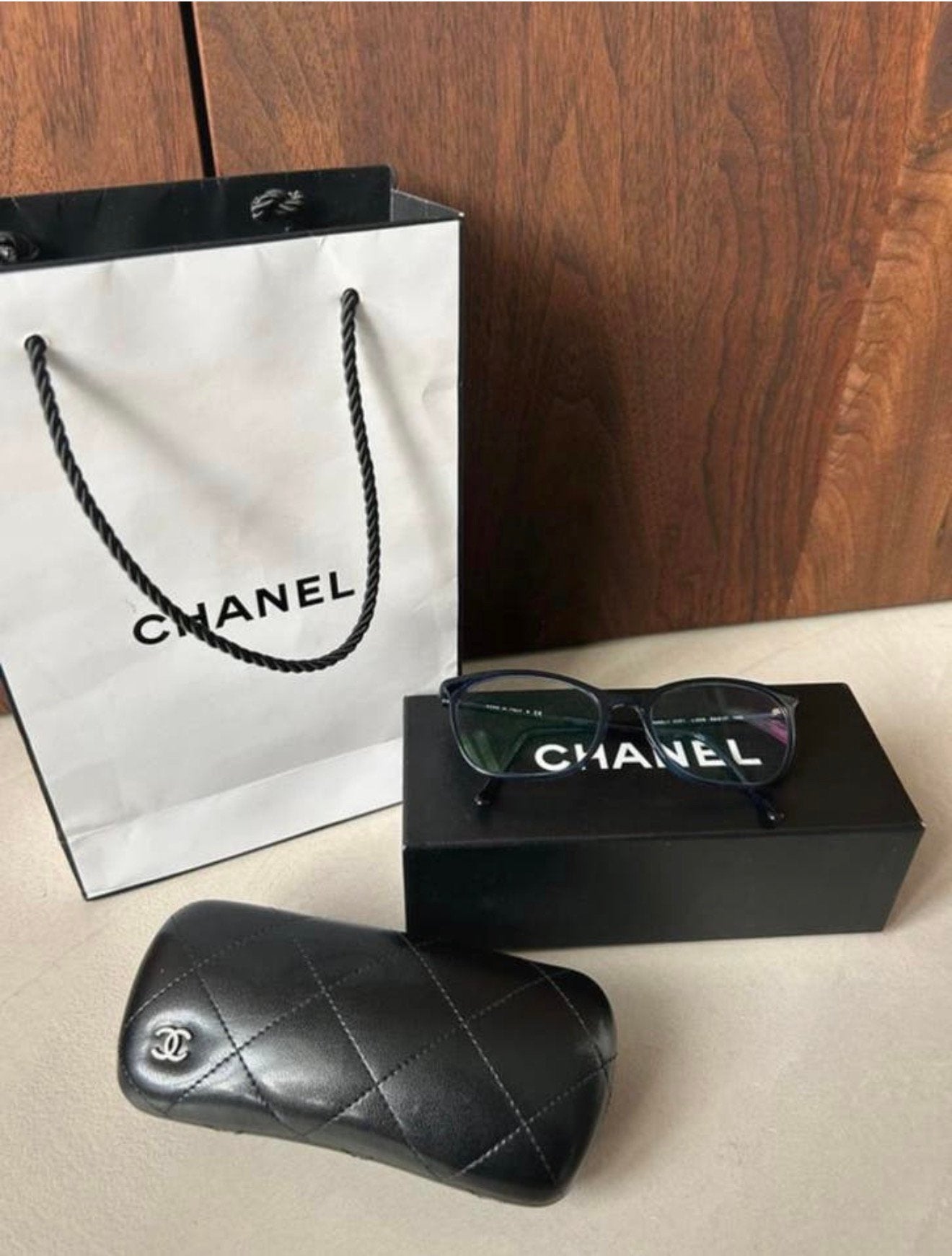 Chanel bril, Overige merken, Blauw, Nieuw, Ophalen of Verzenden