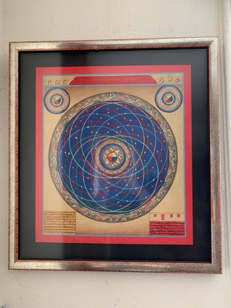Tibetaanse Mandala / Thangka Kunst, Antiek en Kunst, Ophalen
