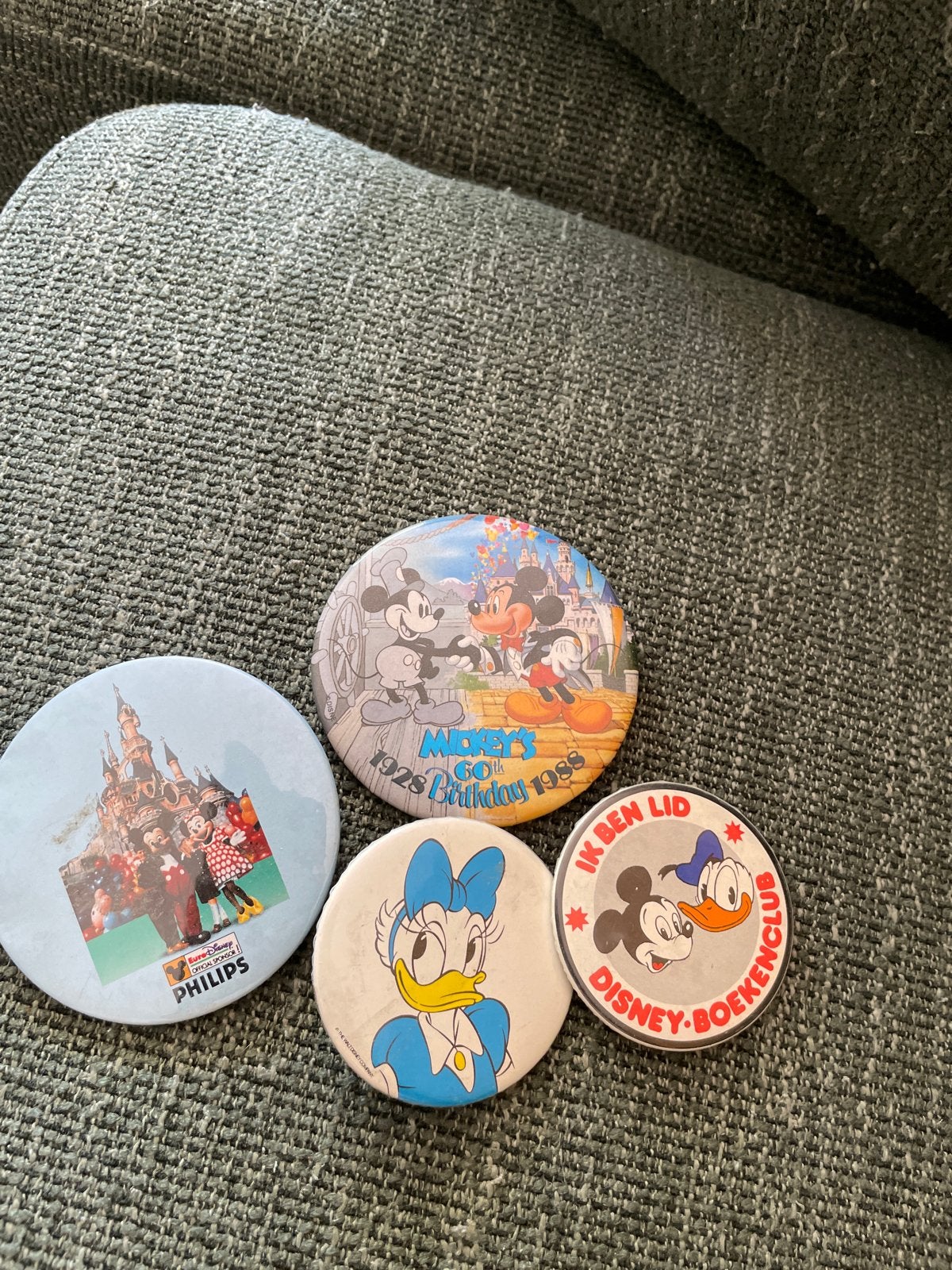 Disney Speldjes / Pins - Mickey, Minnie, Donald, Katrien, Ophalen, Mickey Mouse, Gebruikt, Overige typen