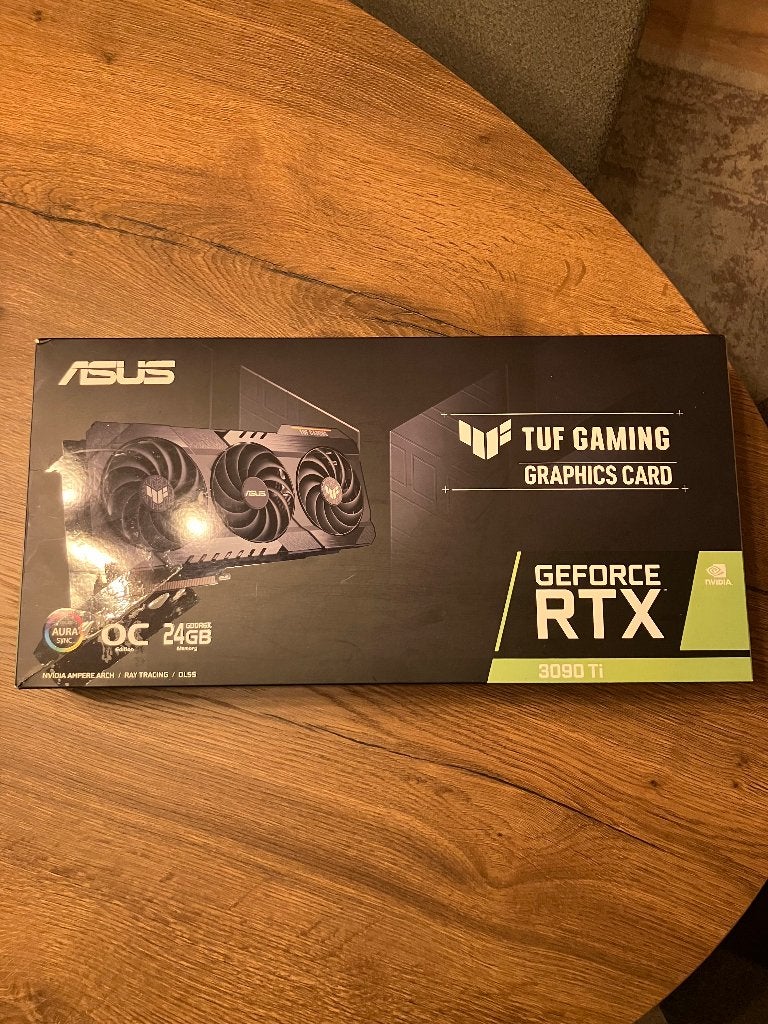 NVIDIA GeForce RTX 3090 Ti ASUS TUF 24GB videokaart, Computers en Software, GDDR6, PCI-Express 4, Ophalen of Verzenden, Zo goed als nieuw
