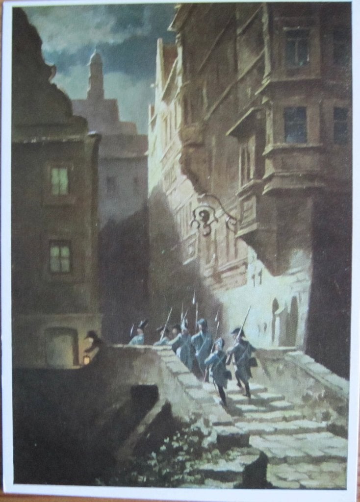 Carl Spitzweg - de Garde - die Scharwache - nieuw, Verzenden, 1980 tot heden, Ongelopen, Overige thema's