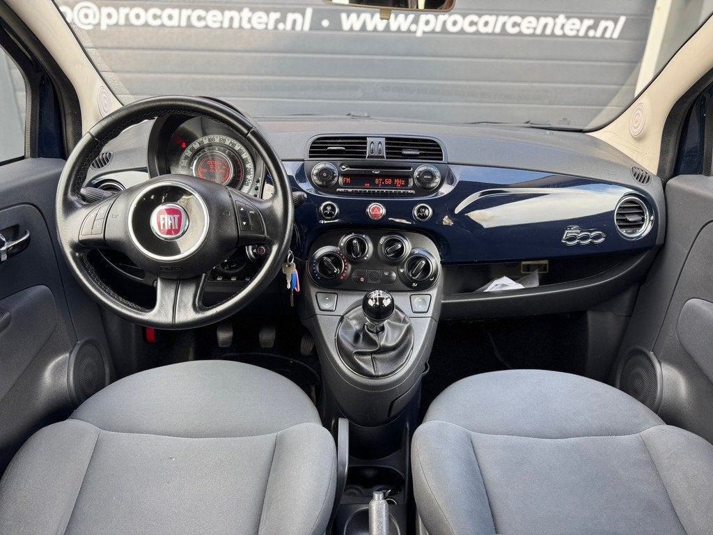 Fiat 500 1.2 Pop EL.RAMEN|LMV|NAP|APK, Euro 5, Gebruikt, 1242 cc, 4 cilinders