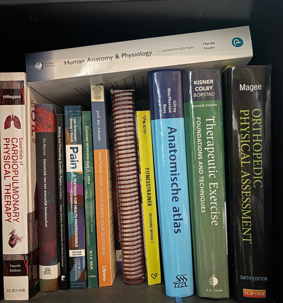 Fysiotherapie lesboeken, Ophalen, Beta, Zo goed als nieuw, HBO