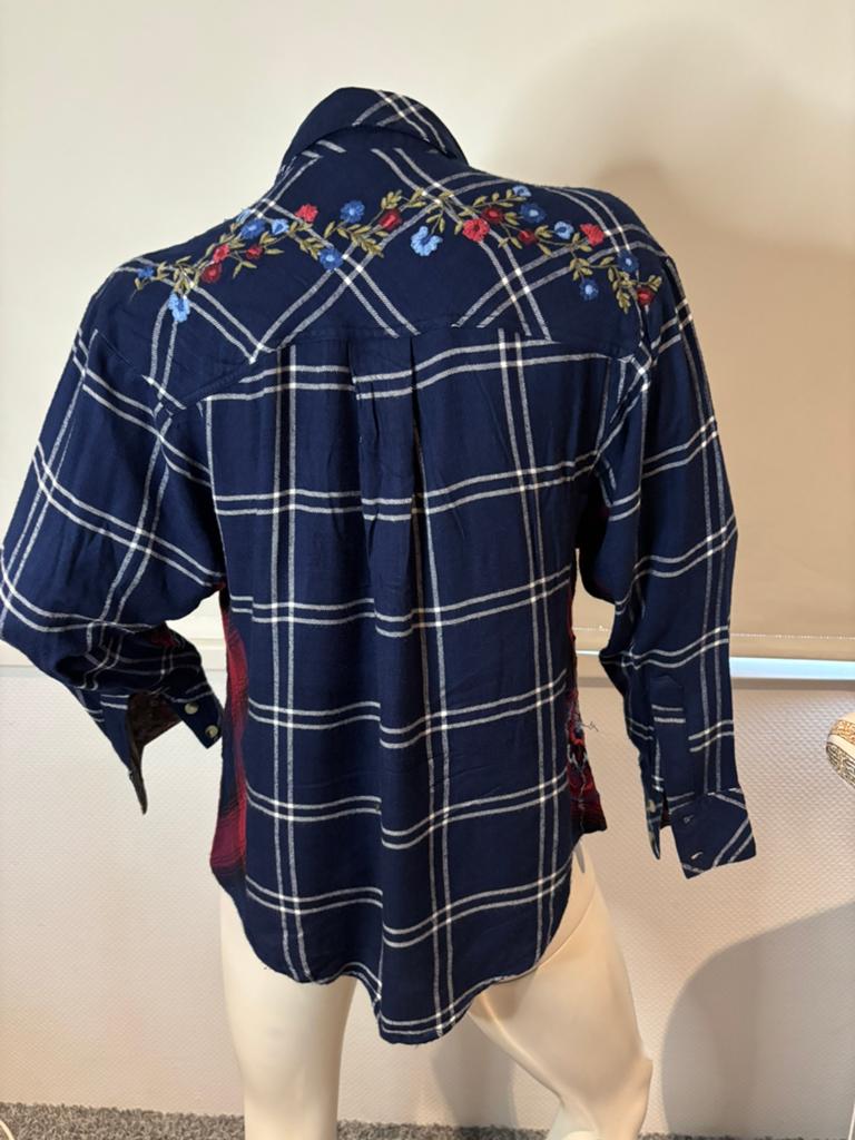 Tolani blouse xs, Blauw, ., Ophalen of Verzenden, Zo goed als nieuw