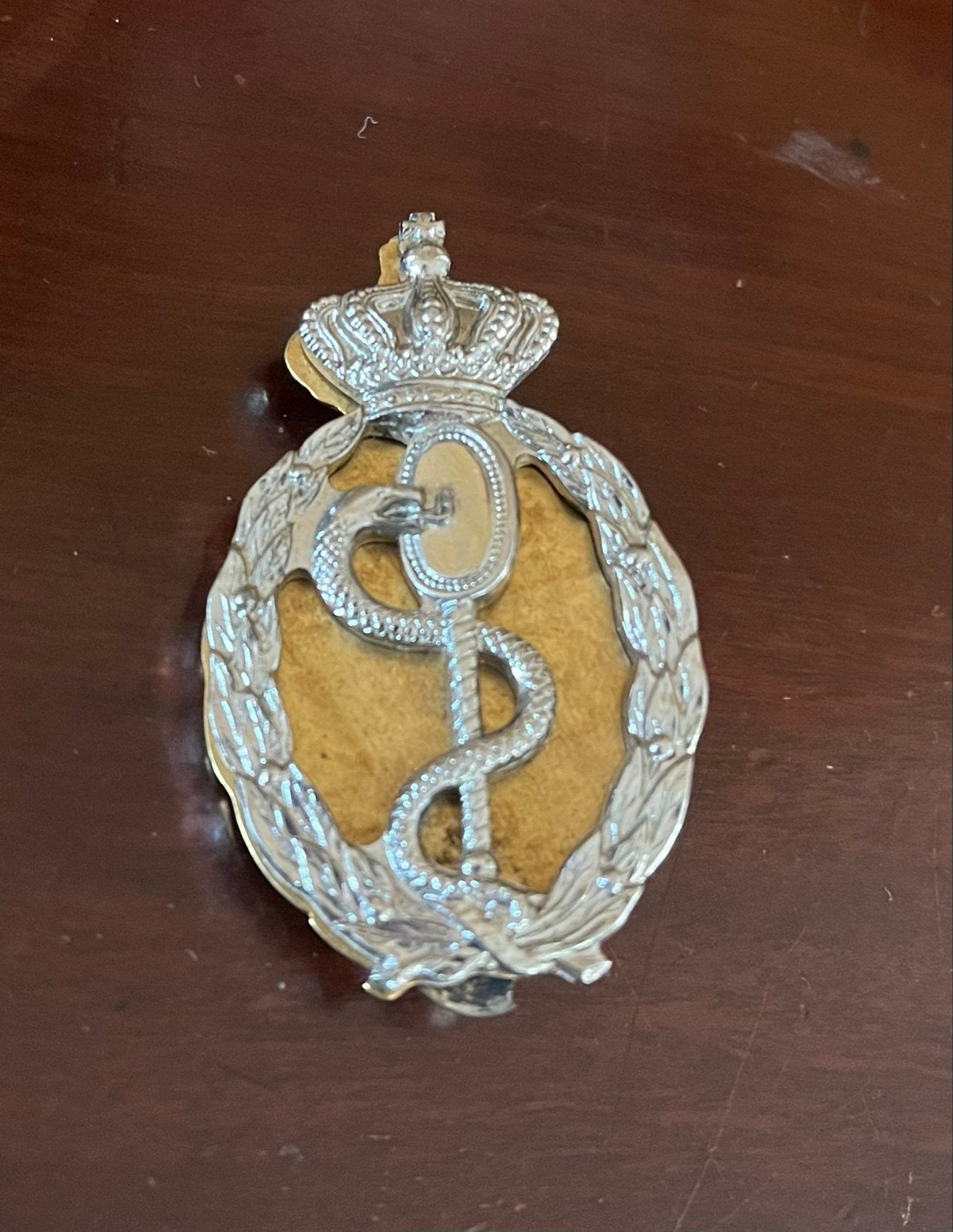 Borstbrevet Officier-Tandarts Koninklijke Landmacht, Ophalen of Verzenden, Landmacht, Nederland, Embleem of Badge