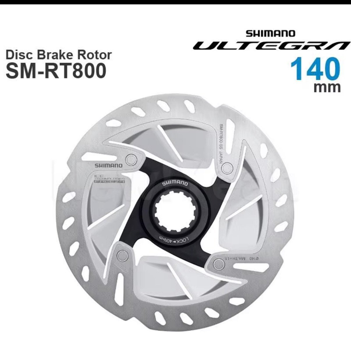 Nieuwe Shimano 8000 remschijf 140 mm, Fietsen en Brommers, Fietsonderdelen, Remmen, Nieuw, Ophalen of Verzenden, Aluminium