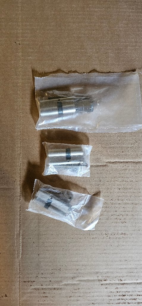NIEUWE VACHETTE CILINDER 1 STUKS 30X30 MET 3 SLEUTELS, Ophalen of Verzenden, Nieuw, Koper of Messing, Slot