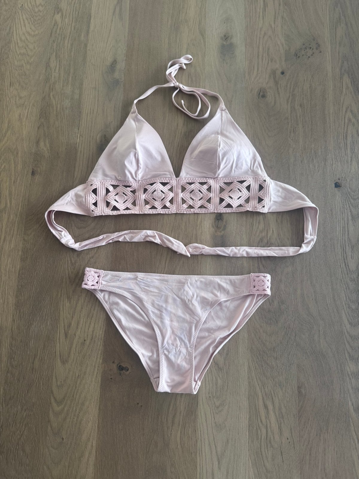H&M lichtroze bikini, Ophalen of Verzenden, Zo goed als nieuw, Roze, Bikini