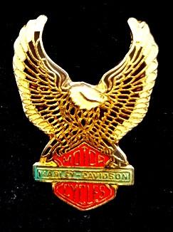 Harley Davidson Motor Cycles pin epoxy, Verzenden, Nieuw, Transport, Speldje of Pin