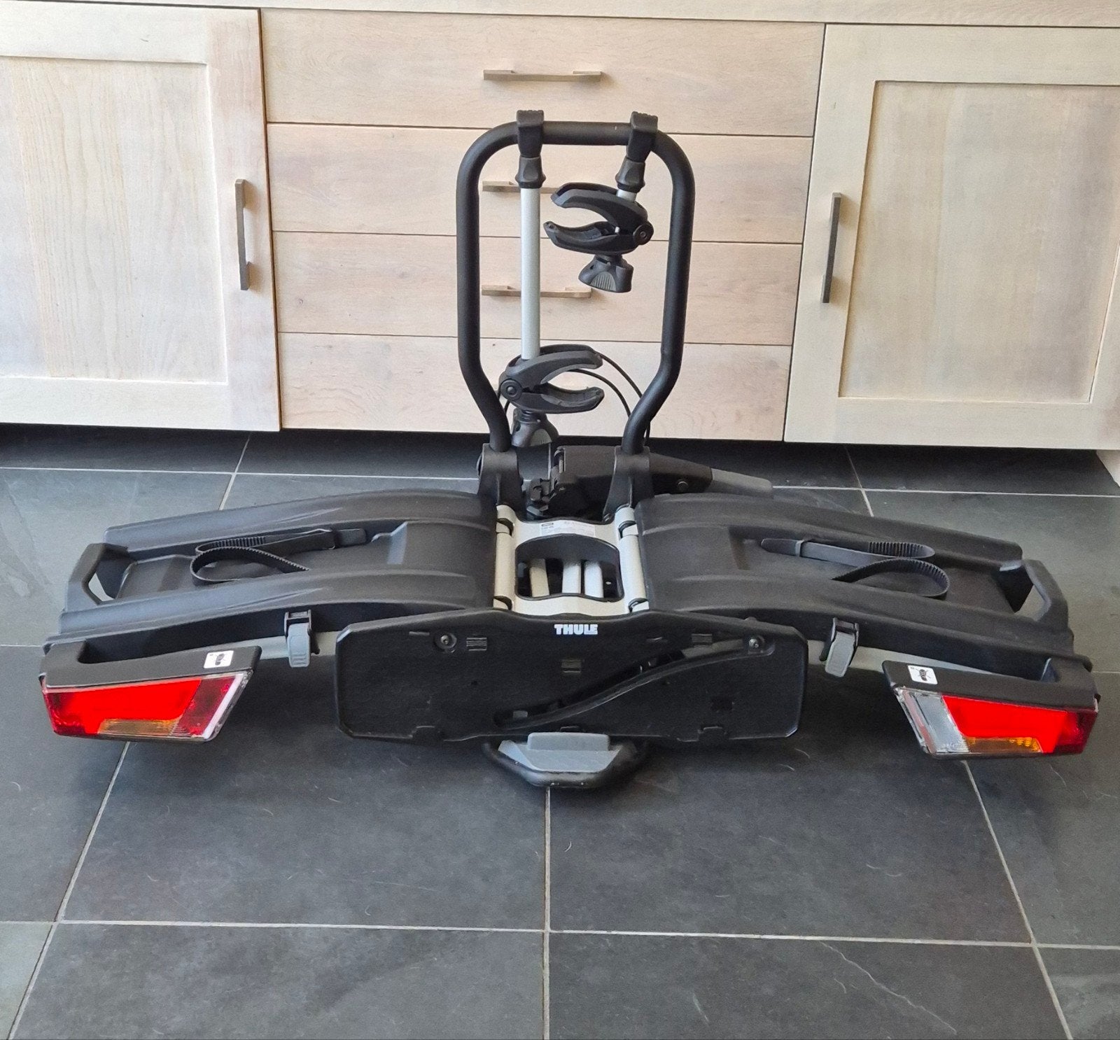 Thule EasyFold XT 933, Auto diversen, Fietsendragers, Zo goed als nieuw, Trekhaakdrager, Ophalen