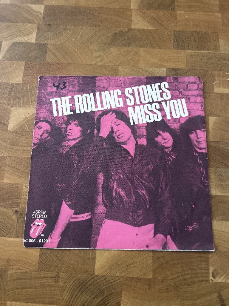 Rolling Stones Far away eyes single], Ophalen of Verzenden, Gebruikt, Pop