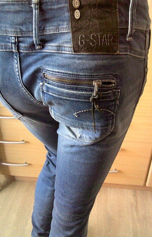 G-Star Fender skinny stretch spijkerbroek W28 L32, G-STAR RAW, W28 - W29 (confectie 36), Gedragen, Verzenden