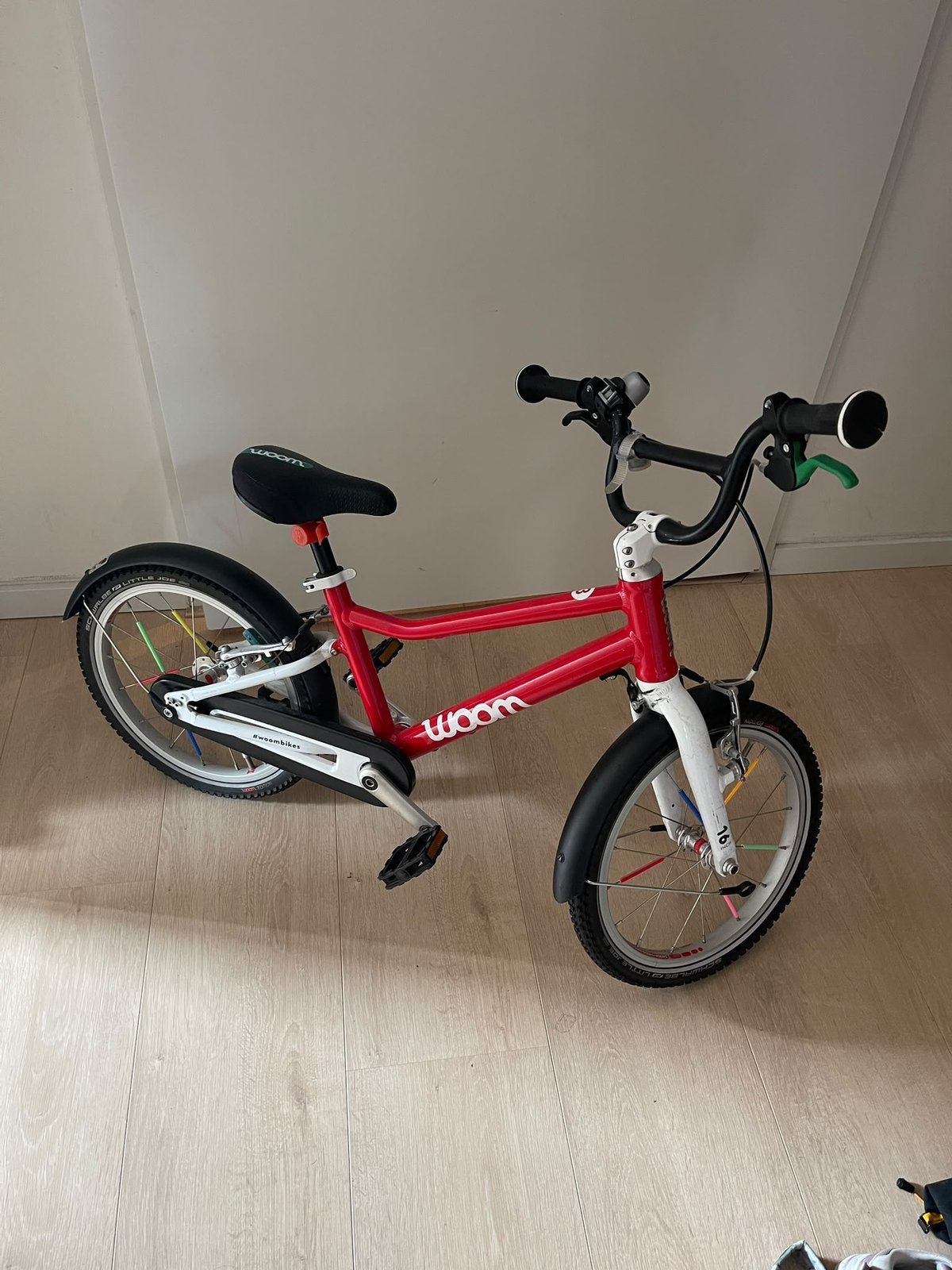 Rode Woom 3, Fietsen en Brommers, Zo goed als nieuw