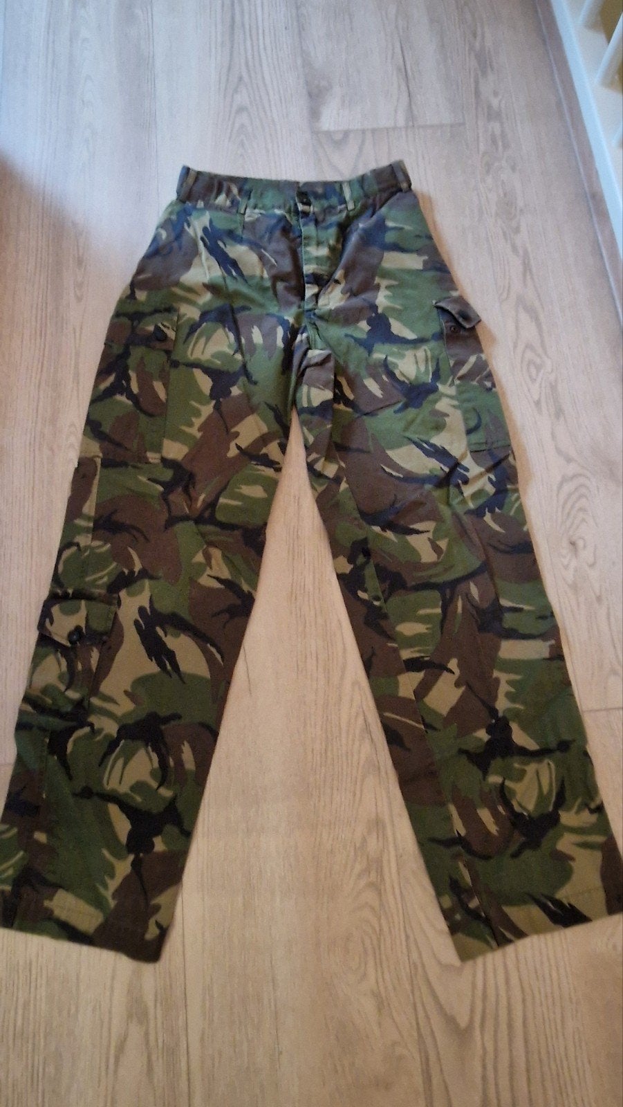 Camouflage broek en jas set Woodland maat XL, Onbekend, Meerkleurig, Overige maten, Ophalen of Verzenden