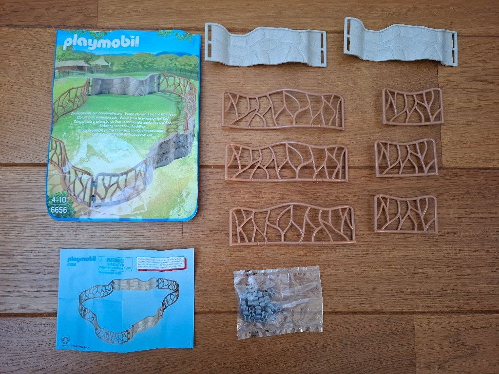 Playmobil Omheining 6656, Ophalen of Verzenden, Nieuw