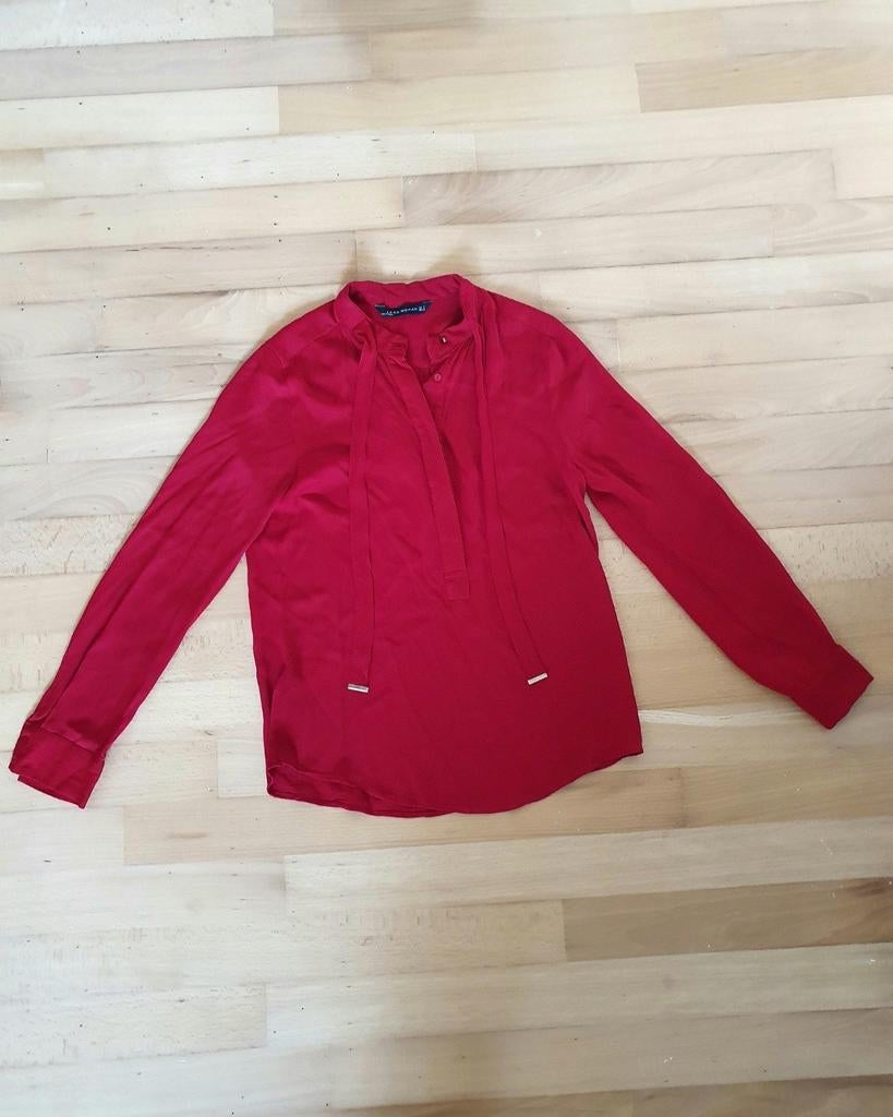 Nieuw rode blouse Zara, Zara, Nieuw, Ophalen of Verzenden, Maat 36 (S)