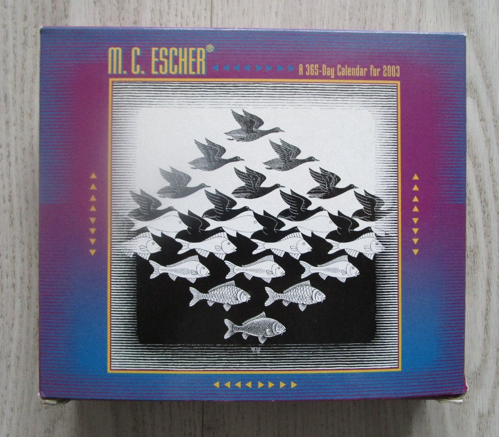 M.C. Escher Kalender 2003 - Verzamelbare Kunst Kalender, Ophalen of Verzenden