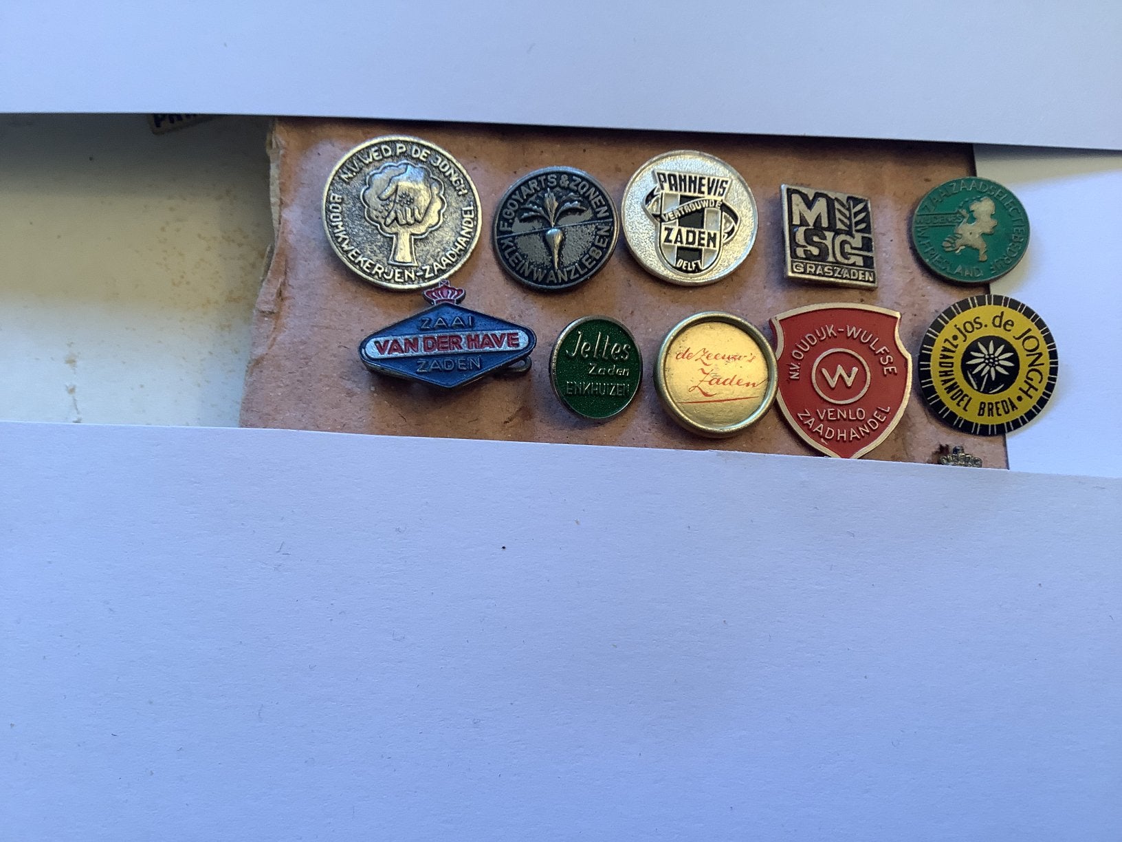 10 speldjes zaden zaadhandel, Verzamelen, Ophalen of Verzenden, Gebruikt, Overige onderwerpen