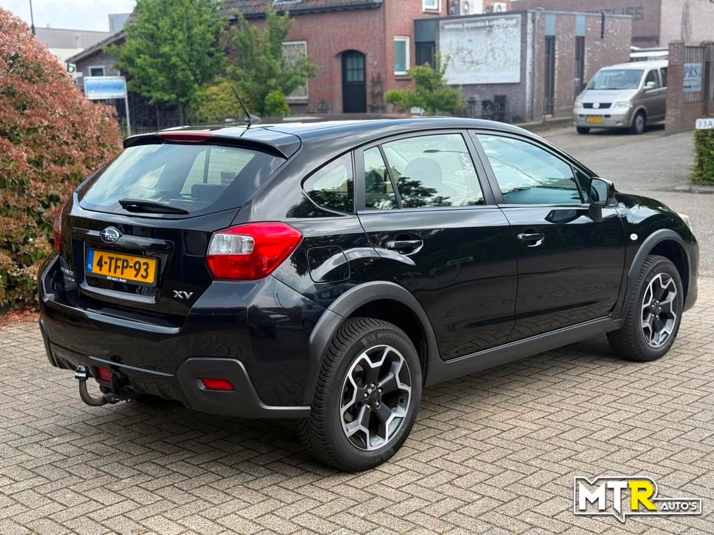 Subaru XV 1.6i Business Edition AWD 2e EIG|NAP|AUT|LEER, Auto's, Subaru, Euro 5, Gebruikt, Zwart, 4 cilinders