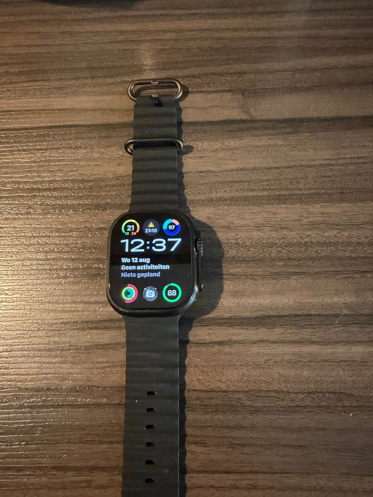 Apple Watch Ultra 3 49 mm te koop zo goed als nieuw, Afstand, Zwart, IOS, Ophalen of Verzenden