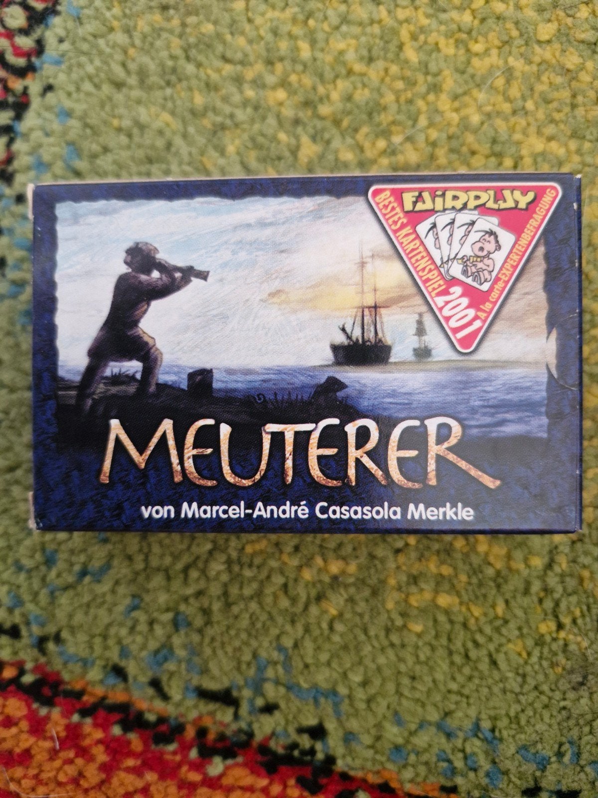 Meuterer kaartspel - Fairplay Bestes Kartenspiel 2001, Een of twee spelers, Ophalen of Verzenden, Gebruikt, Fairplay