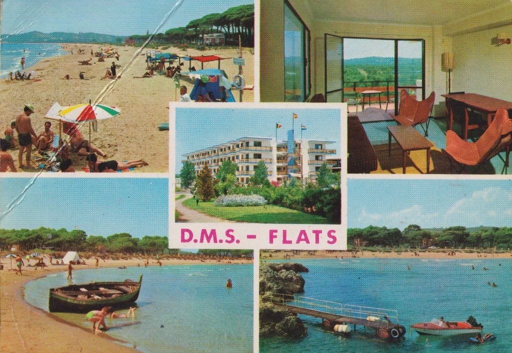 Spanje Tarragona Salou DMS Flats, Verzenden, 1960 tot 1980, Ongelopen, Gebouw