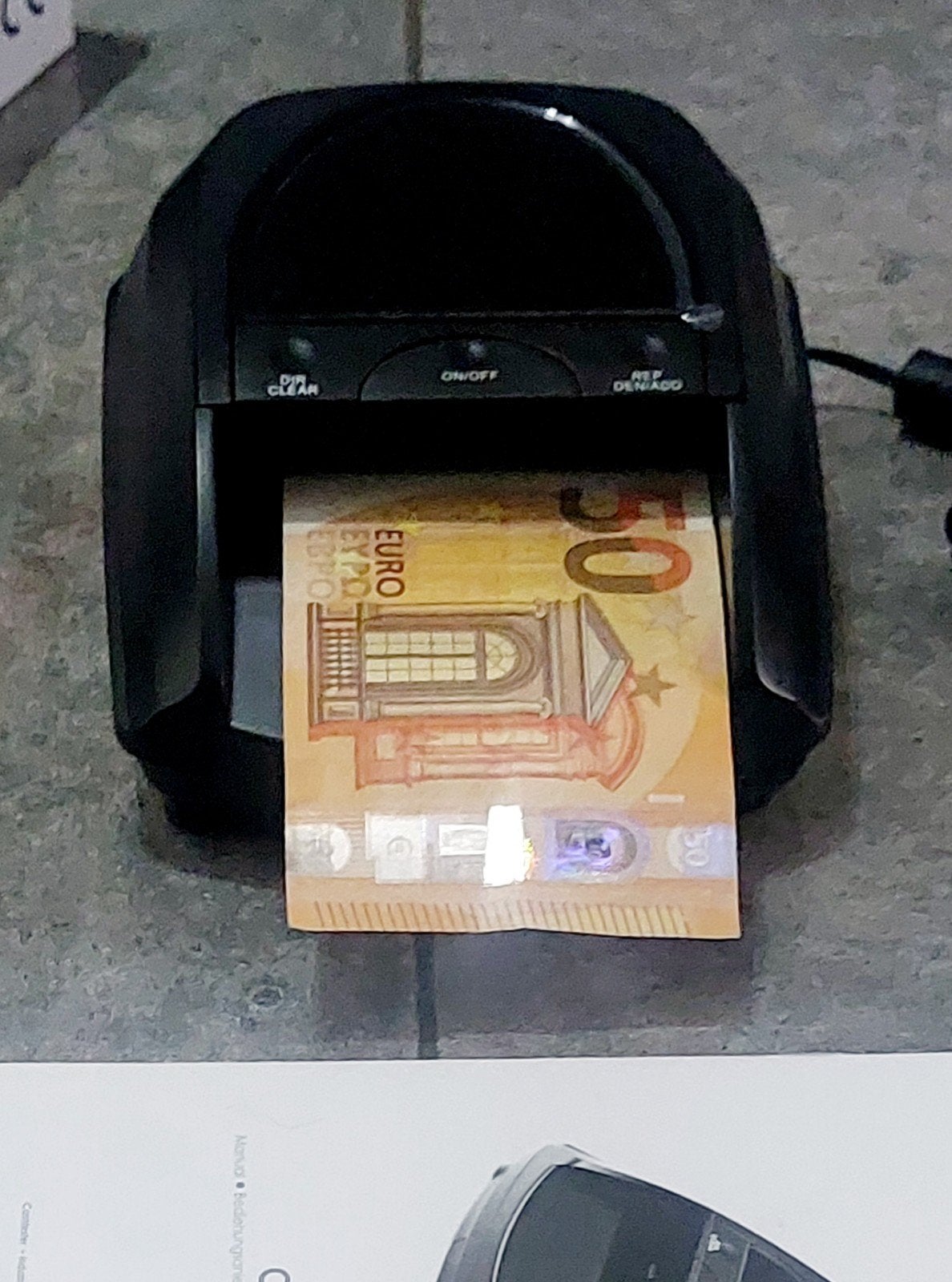 gelddetectie ( geld tester ) CT 332 SD in 2 richtingen, Ophalen of Verzenden, Computers en Rekenmachines