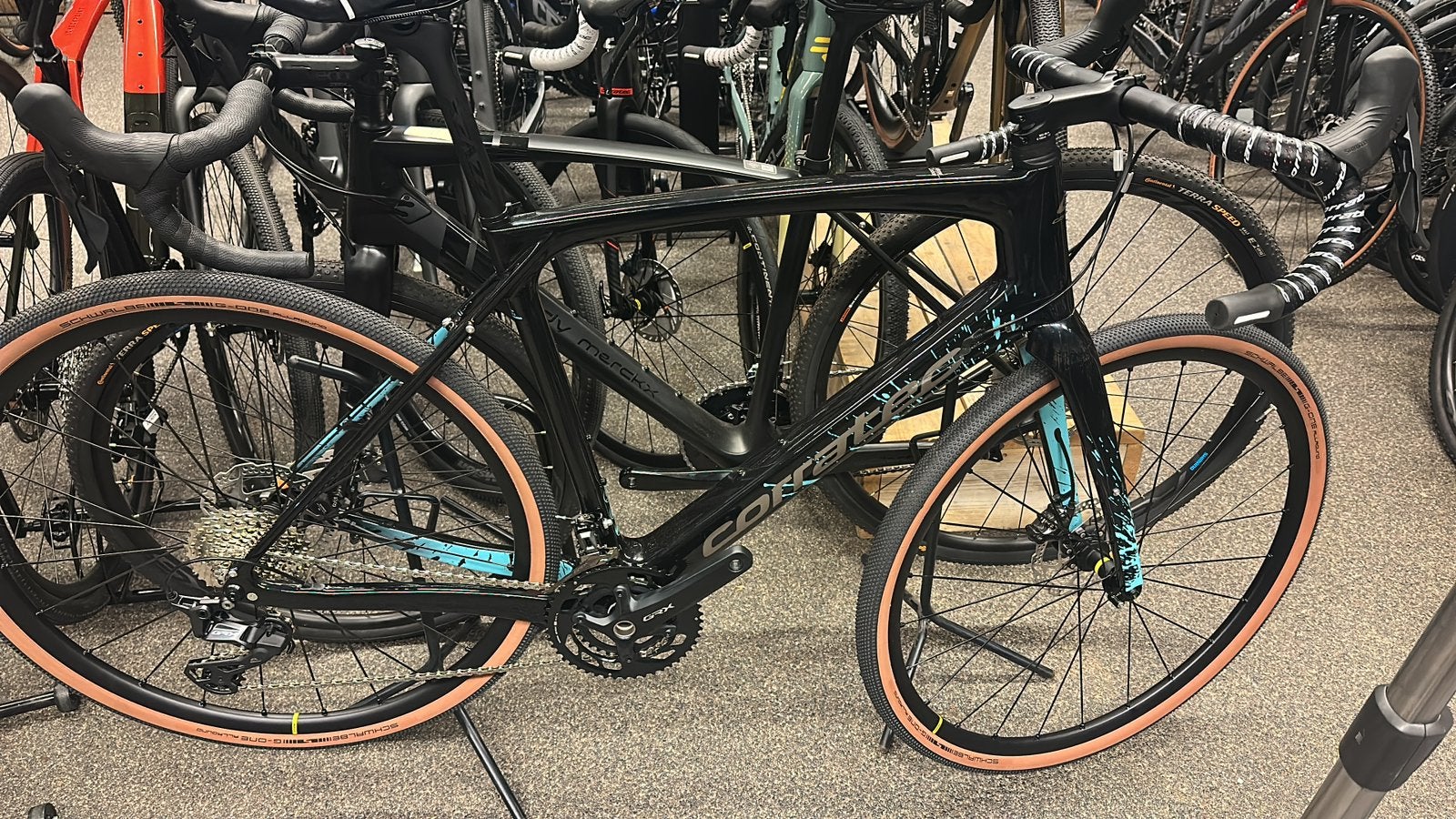 nieuwe carbon corratec gravel bike €1699,-, Ophalen, Nieuw