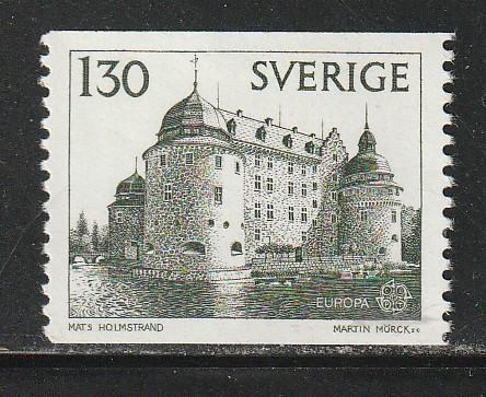 Verenigd Europa 1978 - Zweden - Kasteel Orebro, Ophalen, Postfris, Plaats of Gebouw