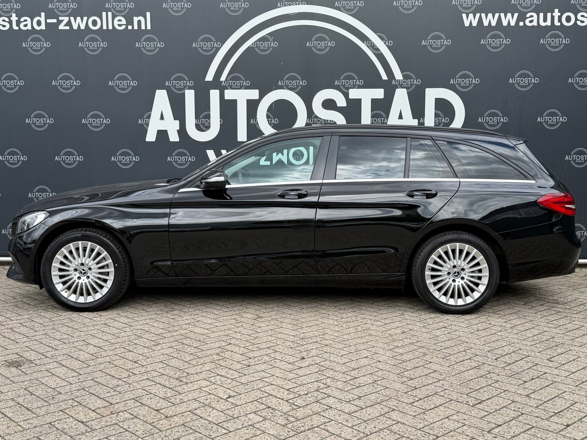 Mercedes-Benz C-klasse Estate 160 Ambition NL-Auto / NAP / A, Auto's, 4 cilinders, Zwart, Handgeschakeld, 735 kg