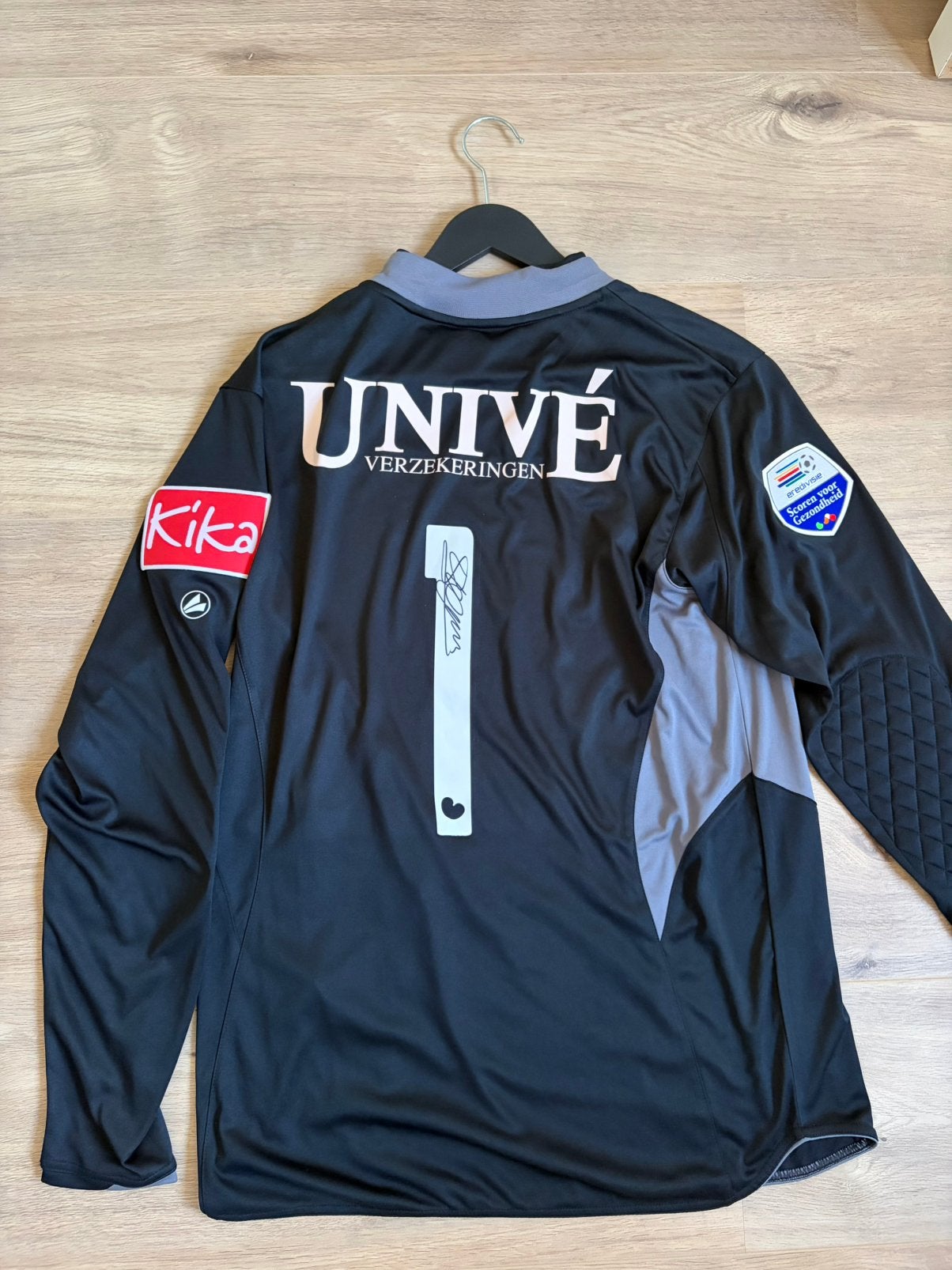 Matchworn Kenny Steppe #1 SC Heerenveen 2010/11 – Gesigneerd, Verzenden, Zo goed als nieuw, Overige binnenlandse clubs, Shirt