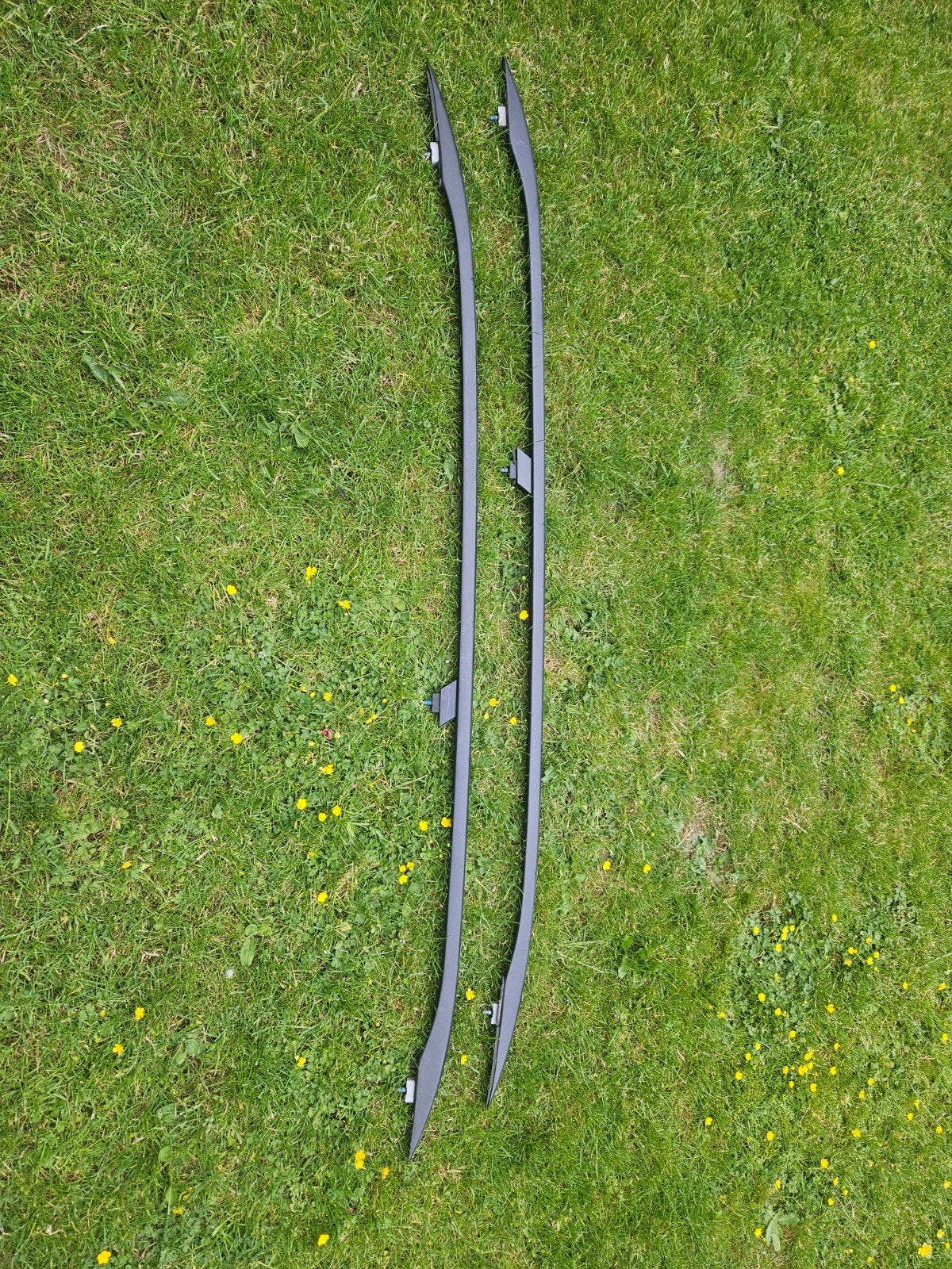 Zwarte Dakrails Audi A4 B6/B7, Auto diversen, Dakdragers, Ophalen of Verzenden