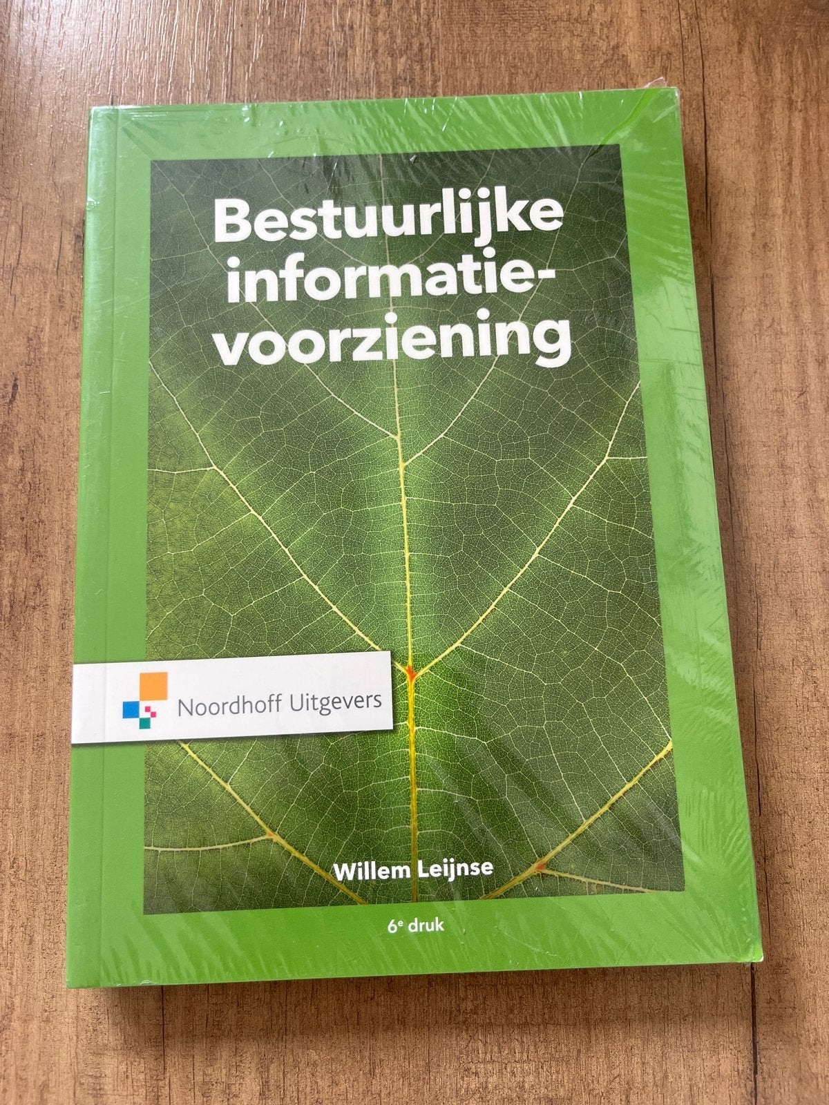 Bestuurlijke informatievoorziening - Willem Leijnse, Ophalen of Verzenden, Gamma, Nieuw, HBO