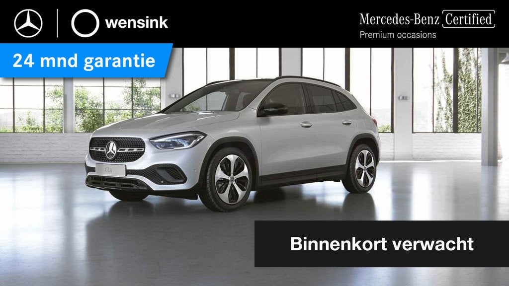 Mercedes-Benz GLA-klasse 250 e Business Solution AMG Limited, Auto's, Mercedes-Benz, 16 kWh, Leder en Stof, Wit, Bedrijf