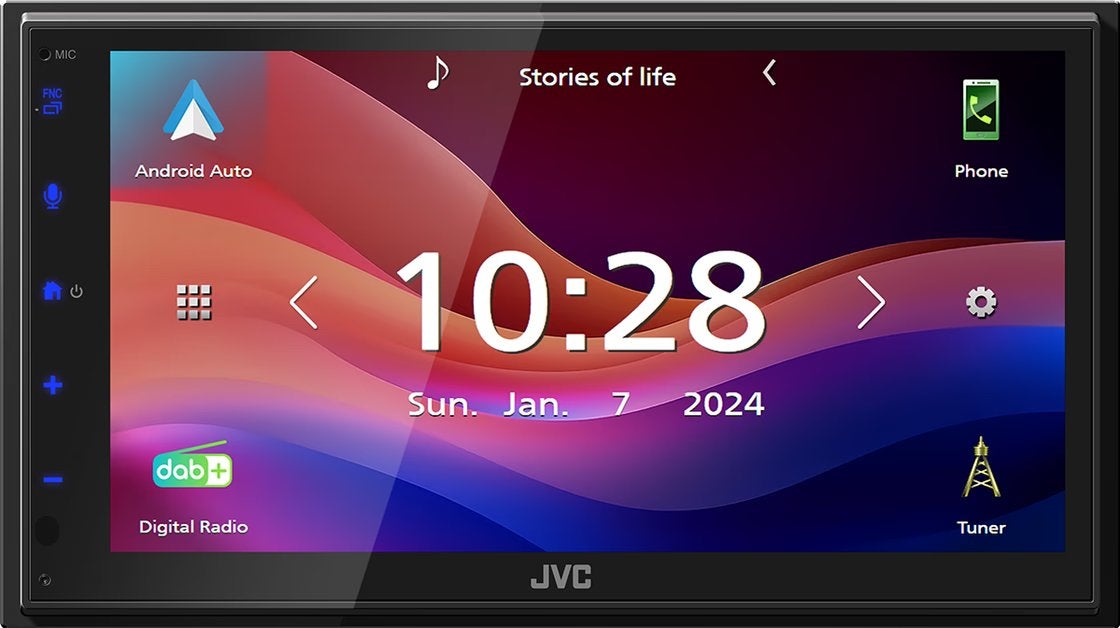 JVC KW-M695DBW Radio 1din/2din - Nieuw in doos + garantie, Auto diversen, Autoradio's, Ophalen of Verzenden, Nieuw