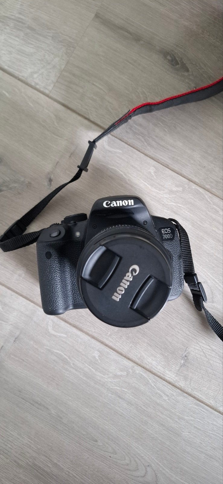Canon 700D spiegelreflex camera, Audio, Tv en Foto, Ophalen, Canon, Zo goed als nieuw, Zwart