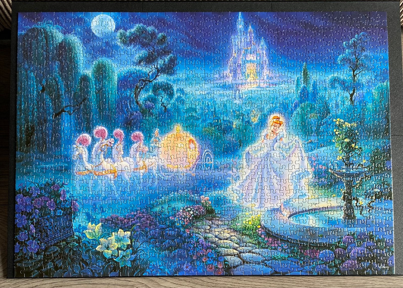Tom du Bois puzzel Cinderella 1000 stukjes, Hobby en Vrije tijd, Ophalen of Verzenden, 500 t/m 1500 stukjes, Zo goed als nieuw