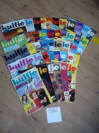 Weekblad Kuifje 1982 (37e jaargang), Boeken, Strips | Comics, Gelezen, Europa, Ophalen of Verzenden, Meerdere comics