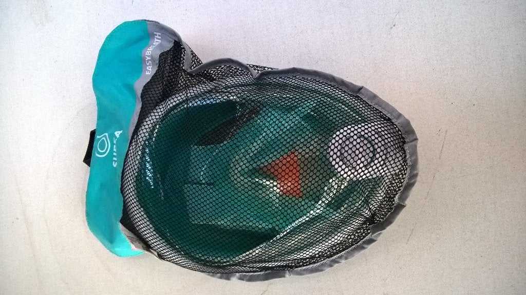 TE koop aangeboden mooi duiken set doe gepast bod., Watersport en Boten, Ophalen of Verzenden, Zo goed als nieuw, Duikbril of Snorkel