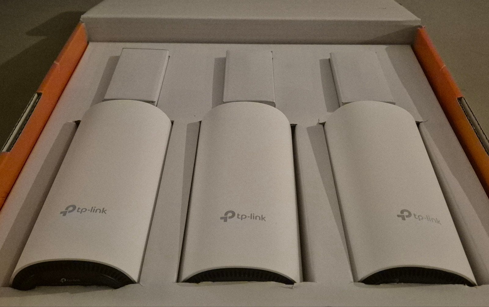 TP-Link Deco E4 (3-pack) Mesh WiFi Systeem, Computers en Software, WiFi-versterkers, Ophalen of Verzenden, Zo goed als nieuw, TP-Link