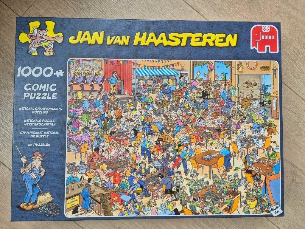 Jan van Haasteren NK Puzzelen, Ophalen of Verzenden, 500 t/m 1500 stukjes, Zo goed als nieuw, Legpuzzel