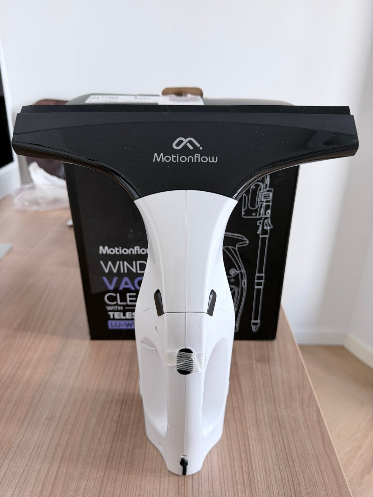 Motionflow Window Vacuum Cleaner  – Zo goed als nieuw, Huis en Inrichting, Ophalen, Raamwisser of Trekker